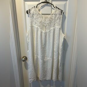 Lace White Dress - Knox Rose